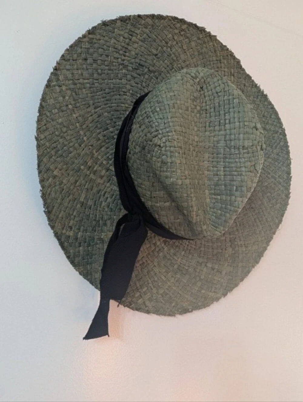 Wyeth Woven Grass‎ Rancher Hat Green OS
